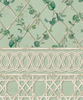 Ivy Frieze Mural, Sage & Cane