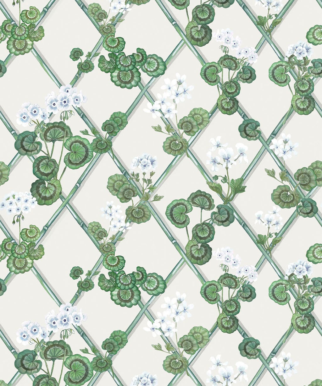 Primrose Garden Wallpaper, Blue