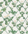 Primrose Garden Wallpaper, Burnt Orange