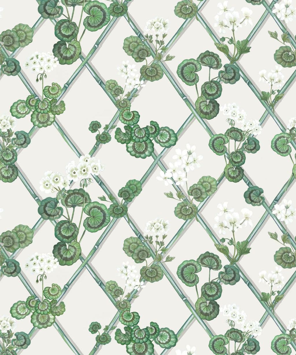 Primrose Garden Wallpaper, Green