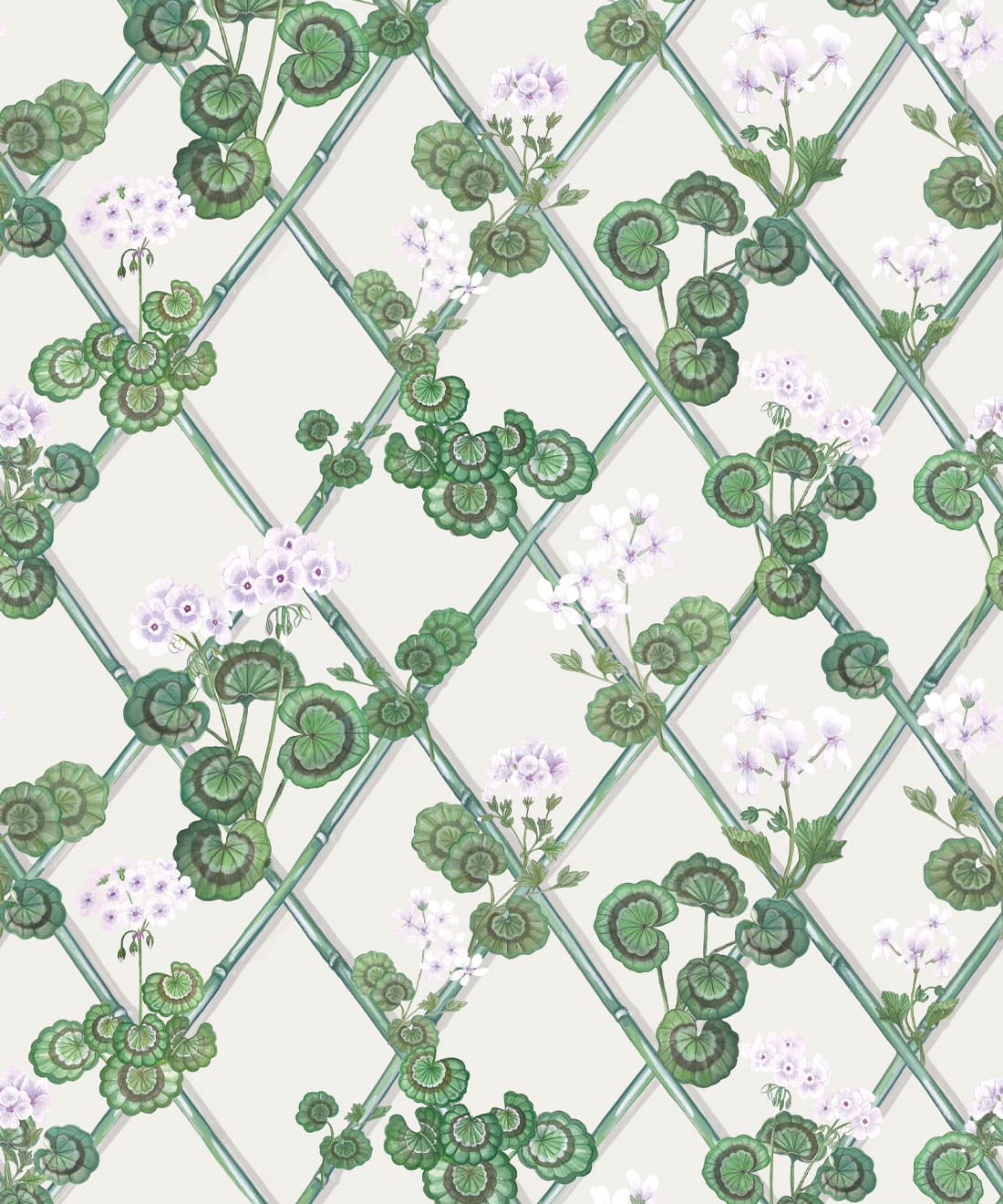 Primrose Garden Wallpaper, Lilac