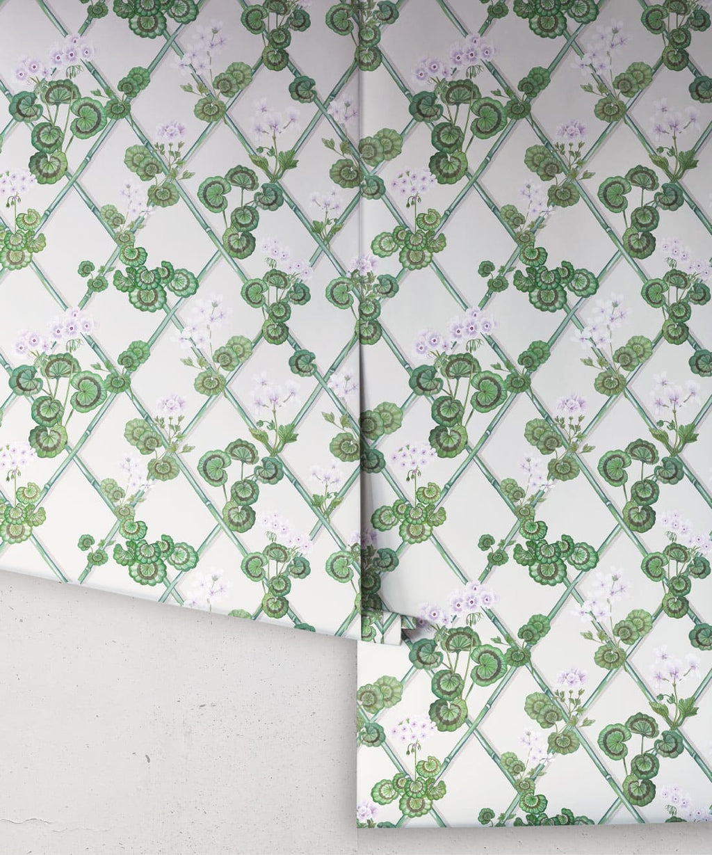 Primrose Garden Wallpaper, Lilac