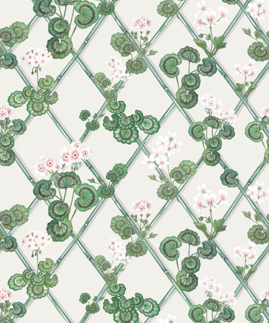 Primrose Garden Wallpaper, Pink