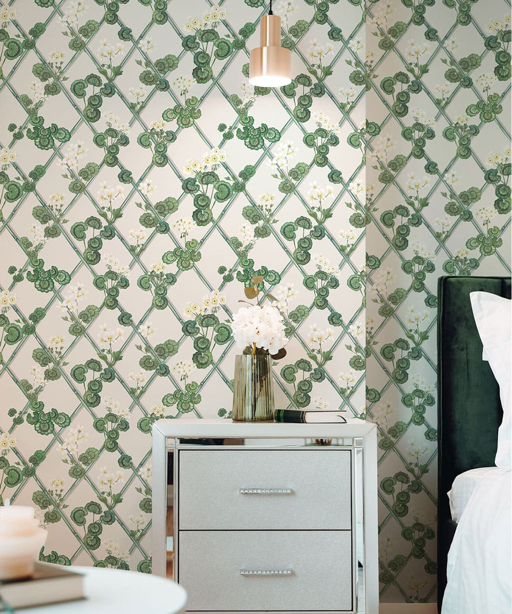 Primrose Garden Wallpaper, Yellow