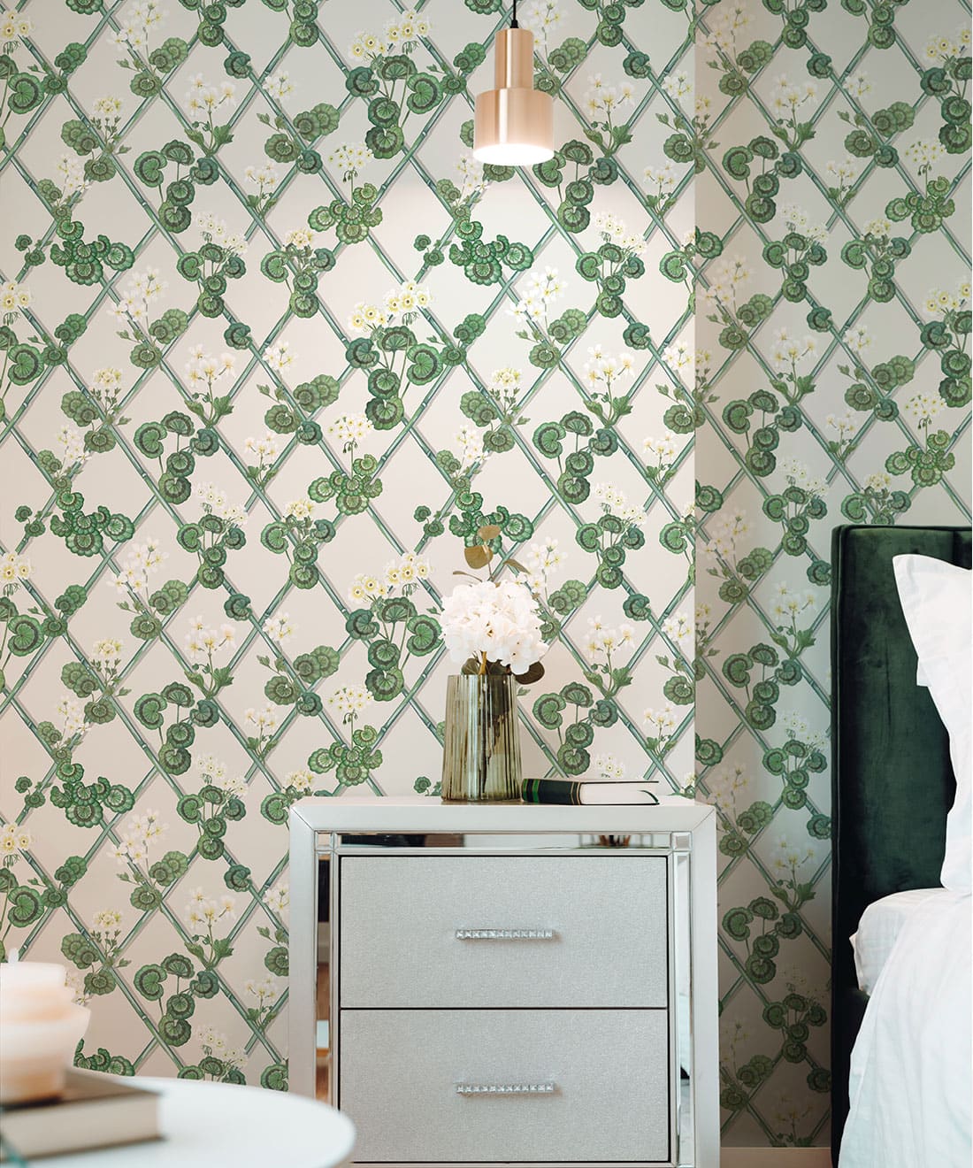 Primrose Garden Wallpaper, Yellow
