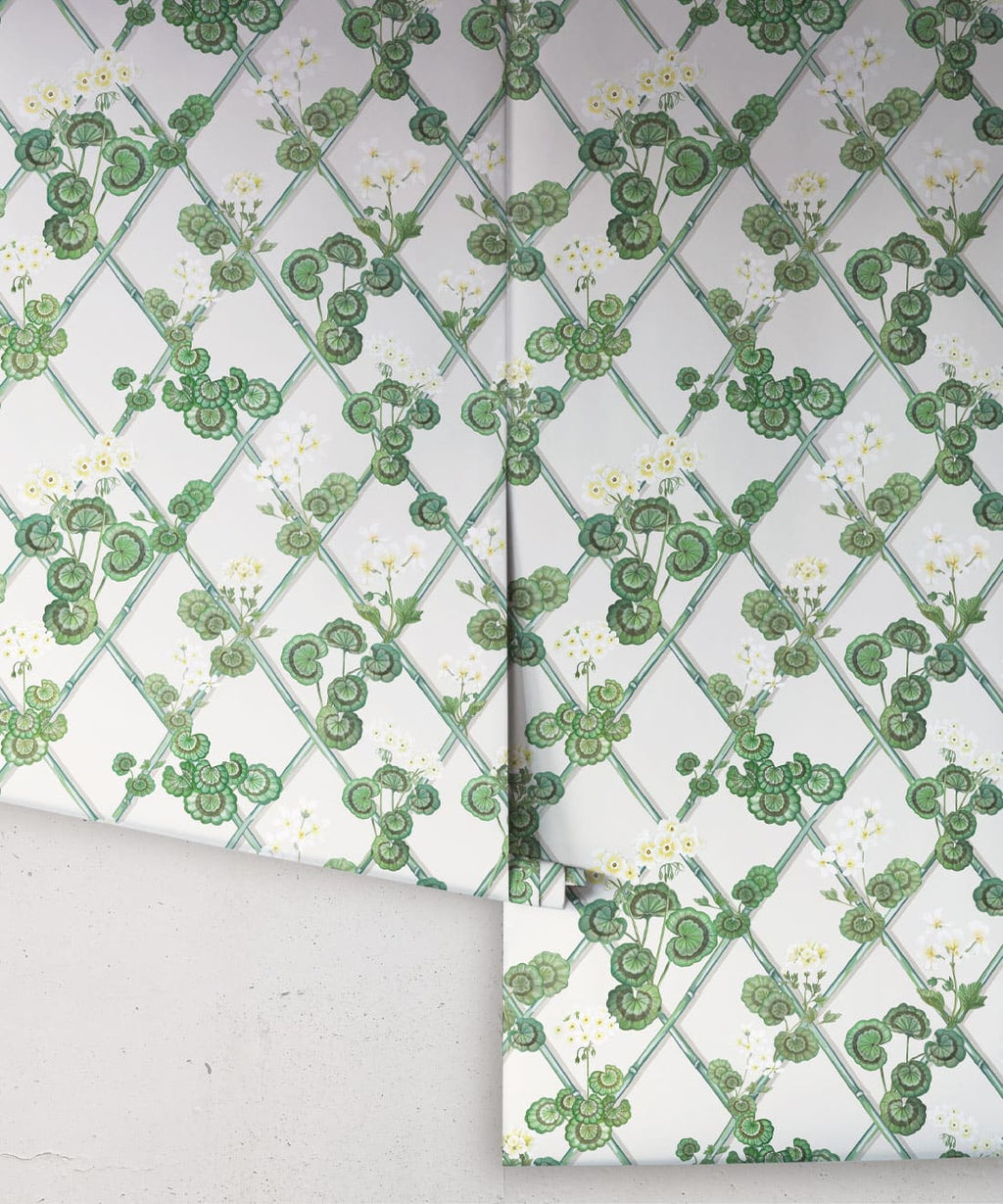 Primrose Garden Wallpaper, Yellow