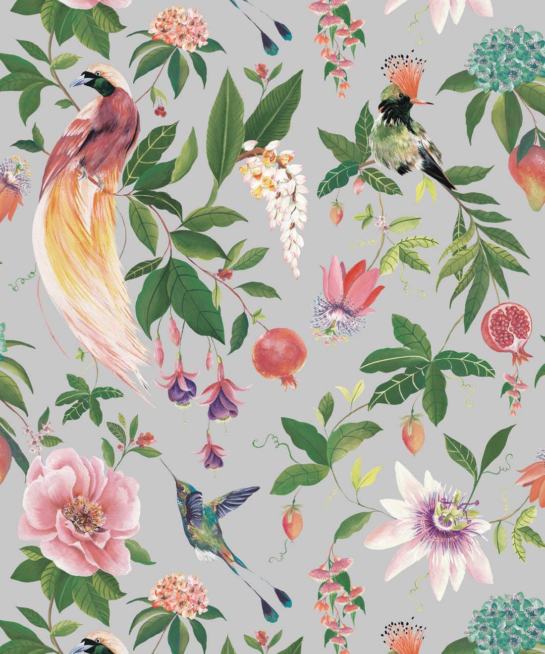 Gardenia Wallpaper, Opal