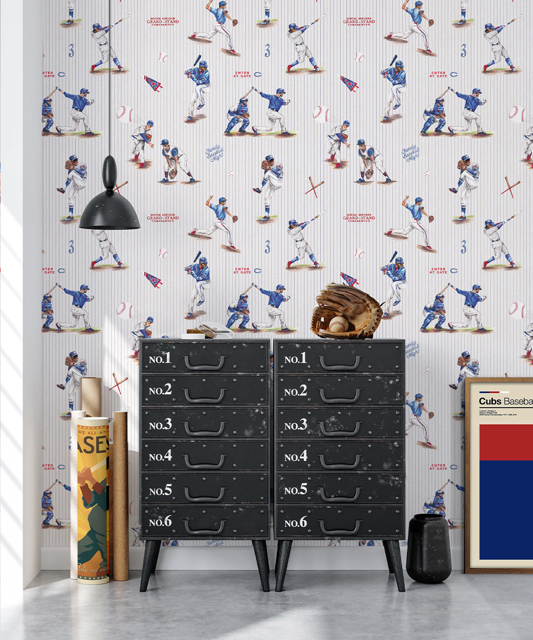 Baseball Wallpaper, Bears