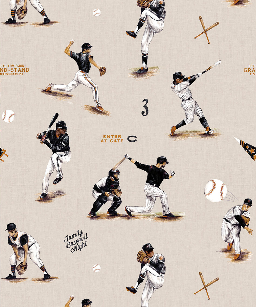 Baseball Wallpaper, Orange Nation