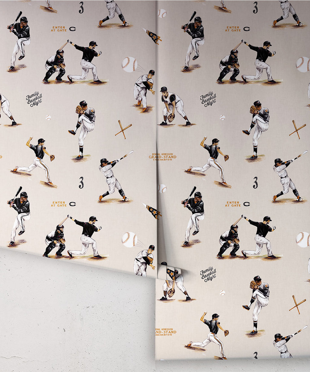 Baseball Wallpaper, Orange Nation