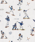 Baseball Wallpaper, Pinstripes