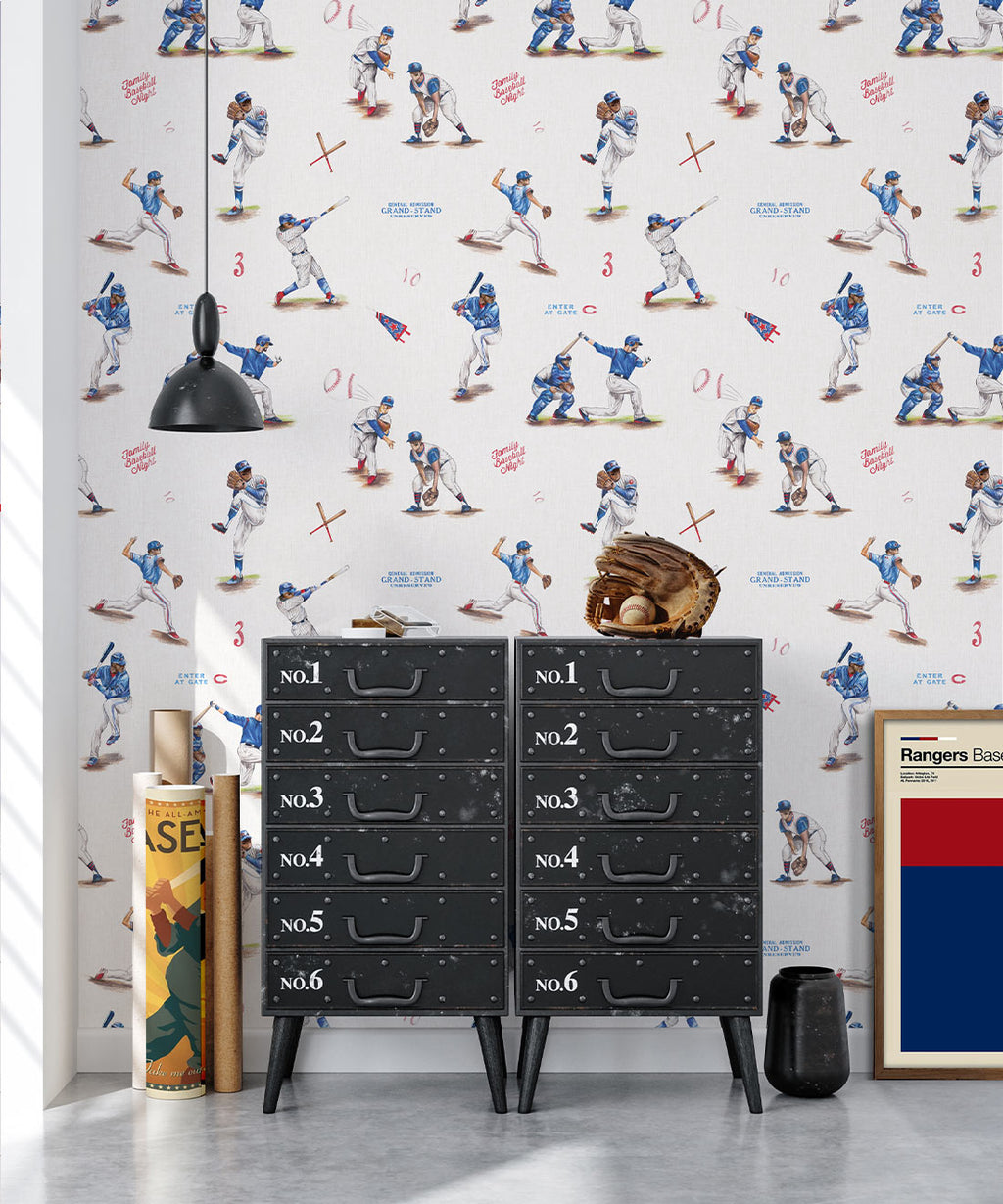 Baseball Wallpaper, Strangers