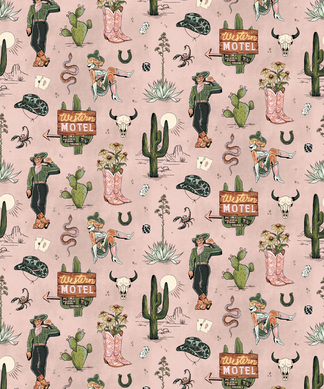 Trail Tales Wallpaper, Dolly