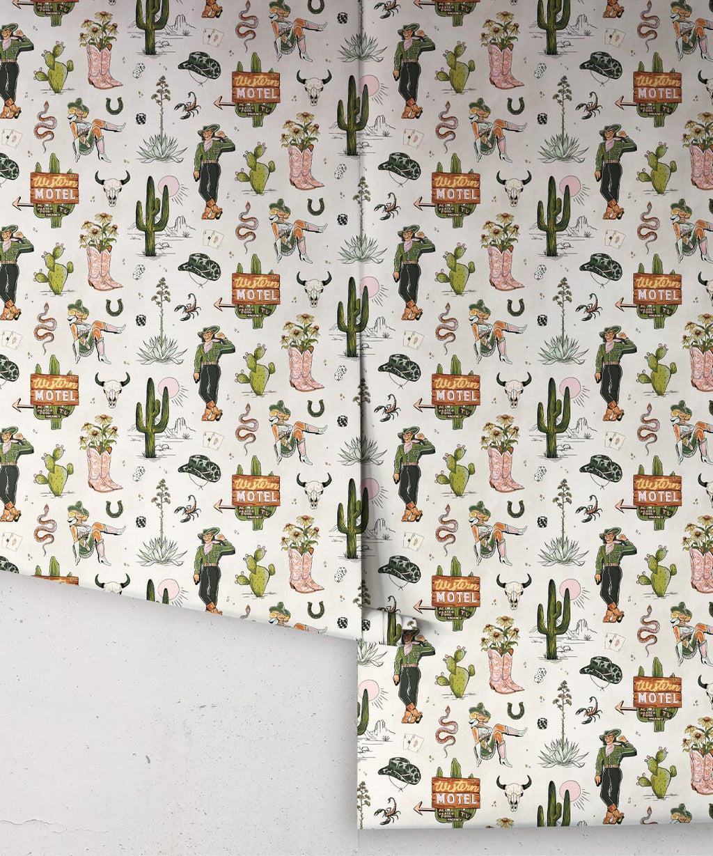 Trail Tales Wallpaper, Dusty