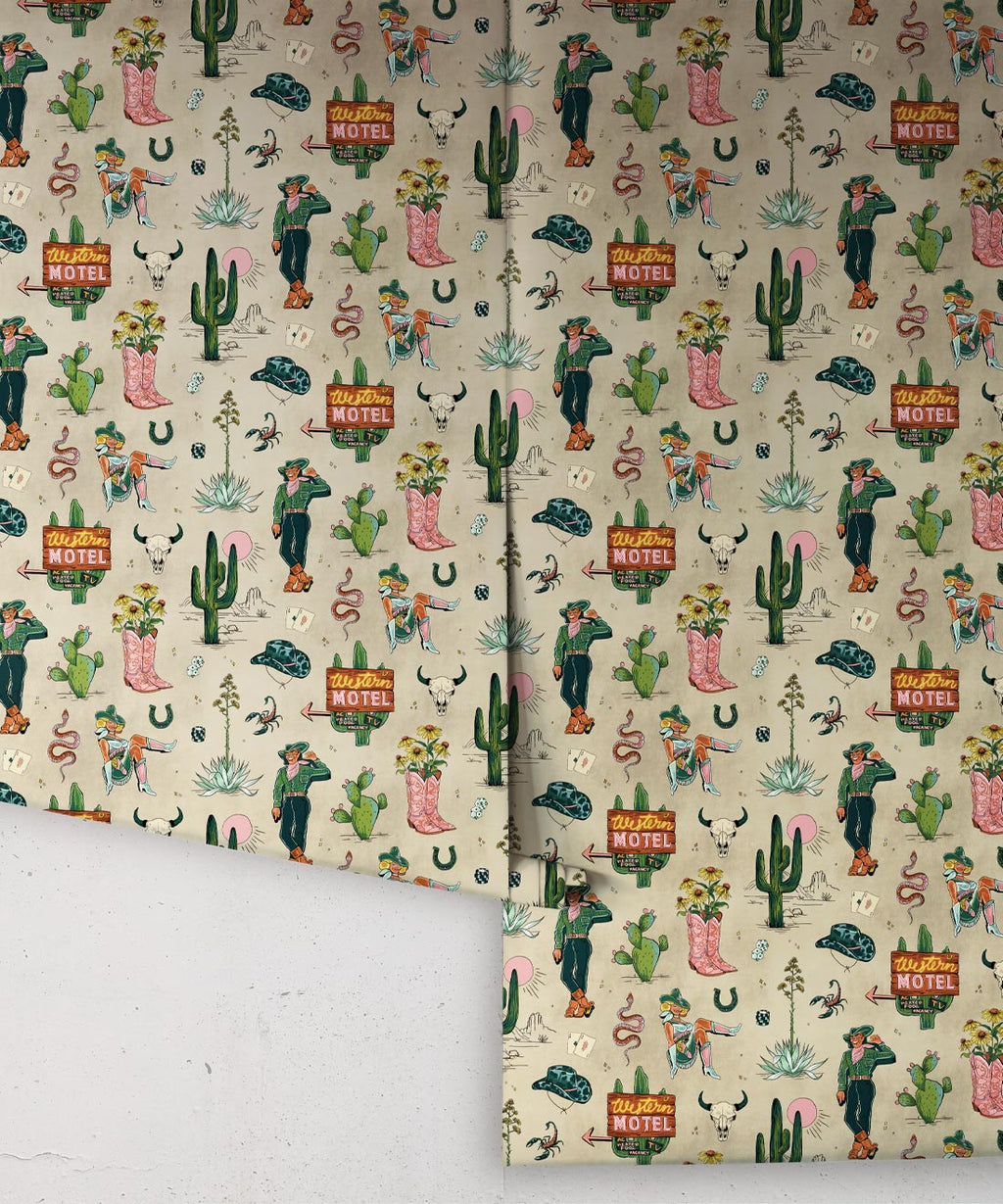 Trail Tales Wallpaper, Original