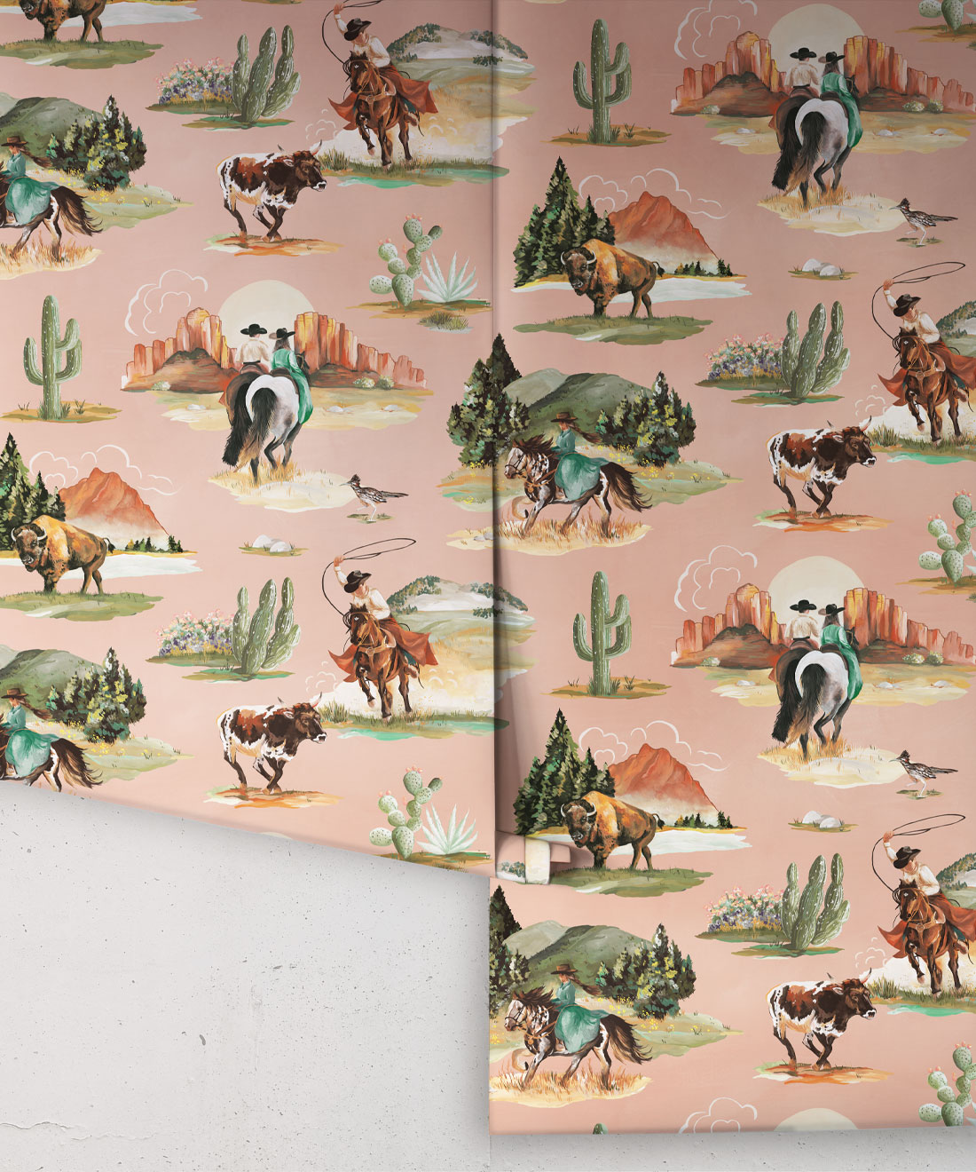 Frontier Wallpaper, Dusty