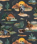 Frontier Wallpaper, Navy