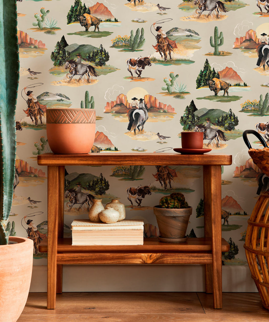 Frontier Wallpaper, Stone
