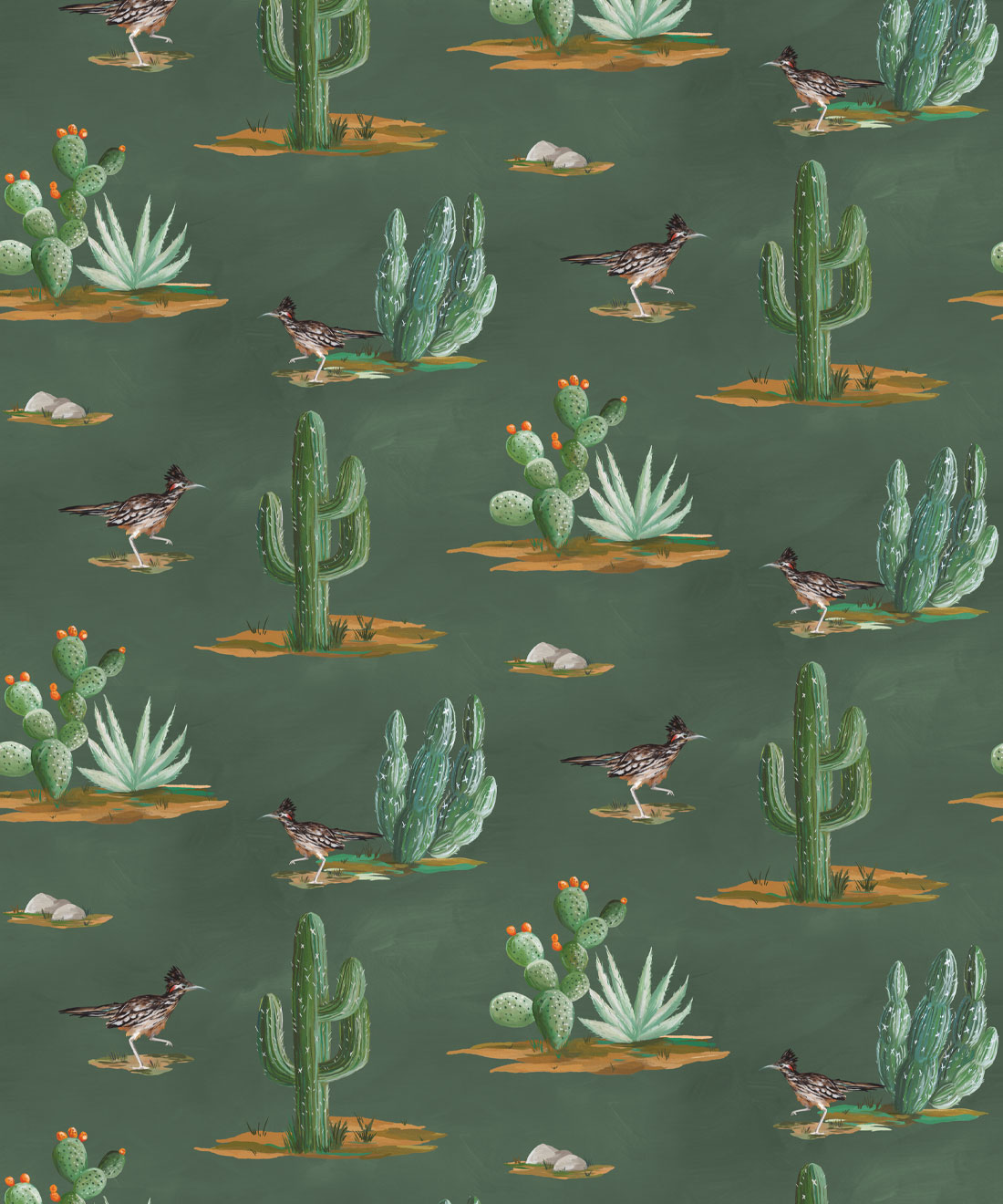 Roadrunner Wallpaper, Evergreen
