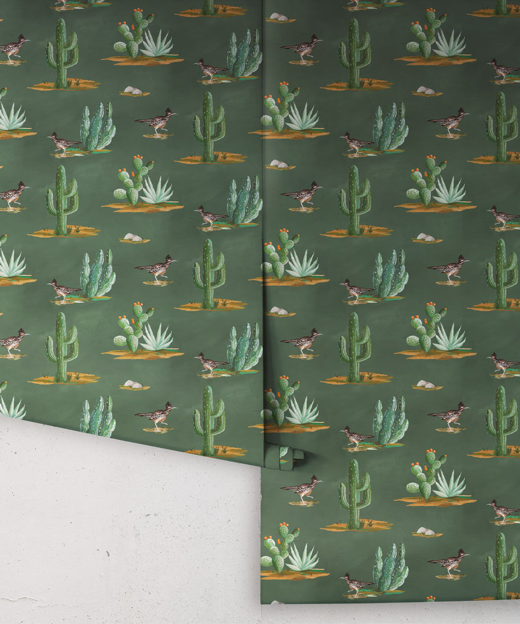 Roadrunner Wallpaper, Evergreen