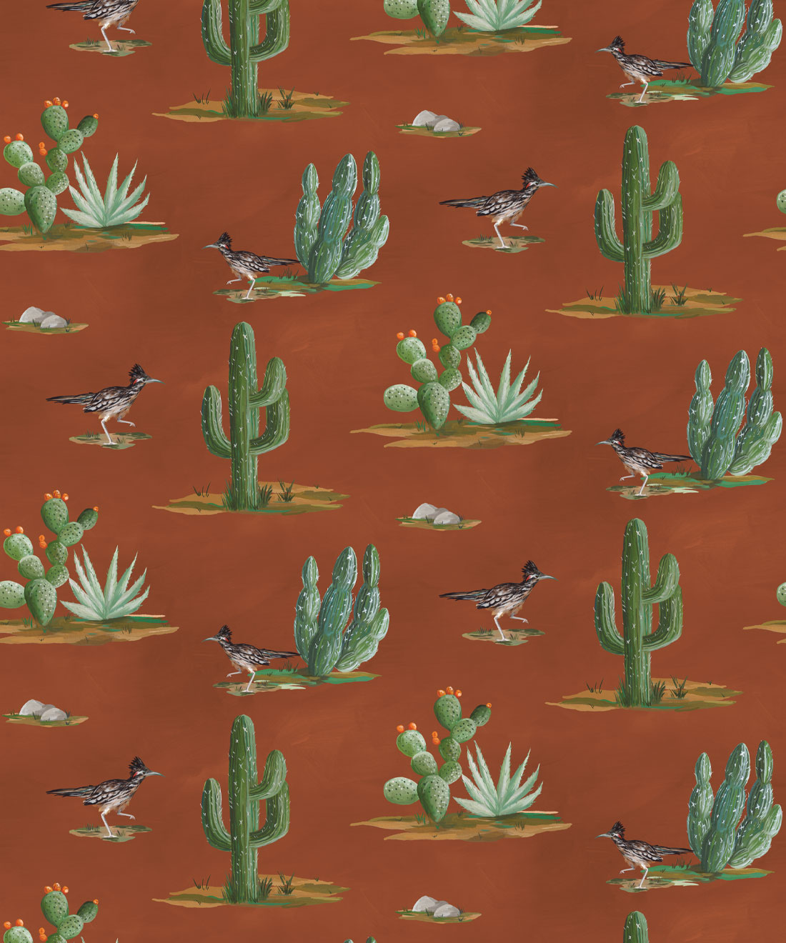 Roadrunner Wallpaper, Rust