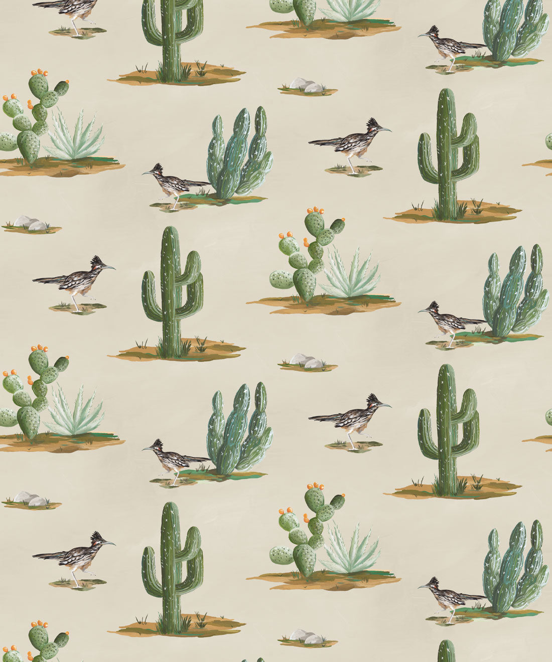 Roadrunner Wallpaper, Stone