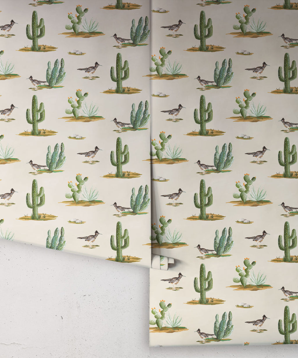 Roadrunner Wallpaper, Stone