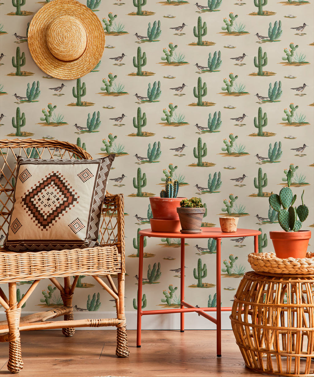 Roadrunner Wallpaper, Stone