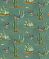 Roadrunner Wallpaper, Turquoise