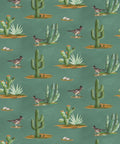 Roadrunner Wallpaper, Turquoise