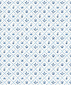 Floret Wallpaper, Sapphire