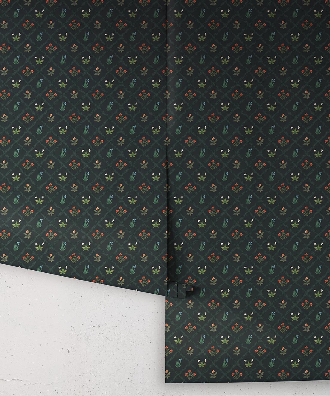 Floret Wallpaper, Topaz