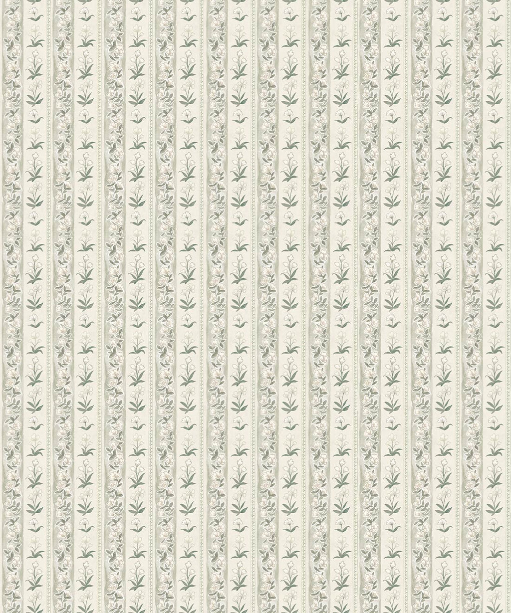 Garland Wallpaper, Linen