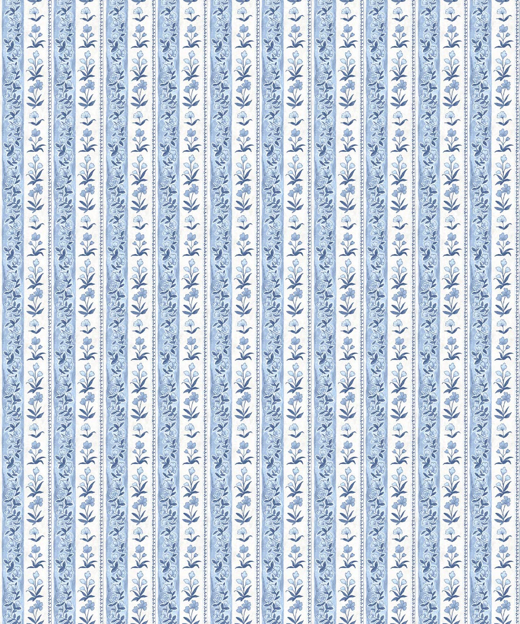Garland Wallpaper, Sapphire