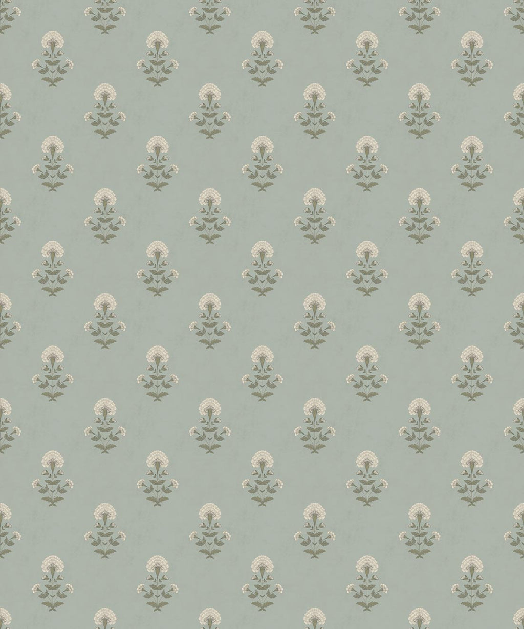 Marigold Wallpaper, Duck Egg