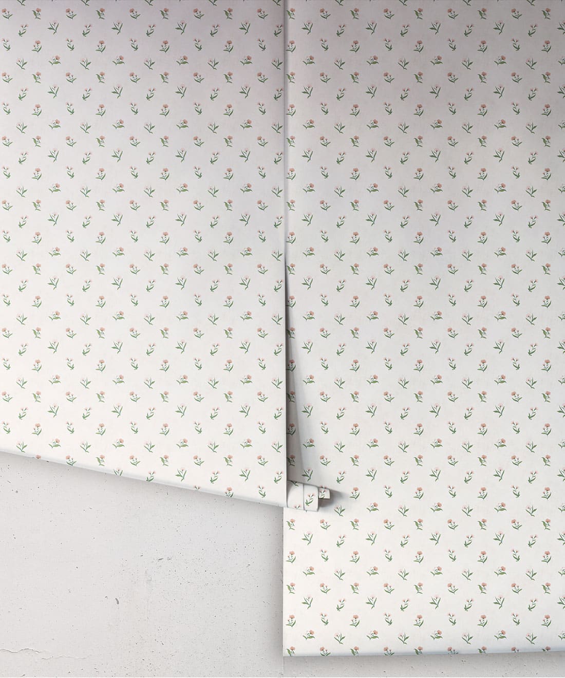 Posey Wallpaper, Antique Rose