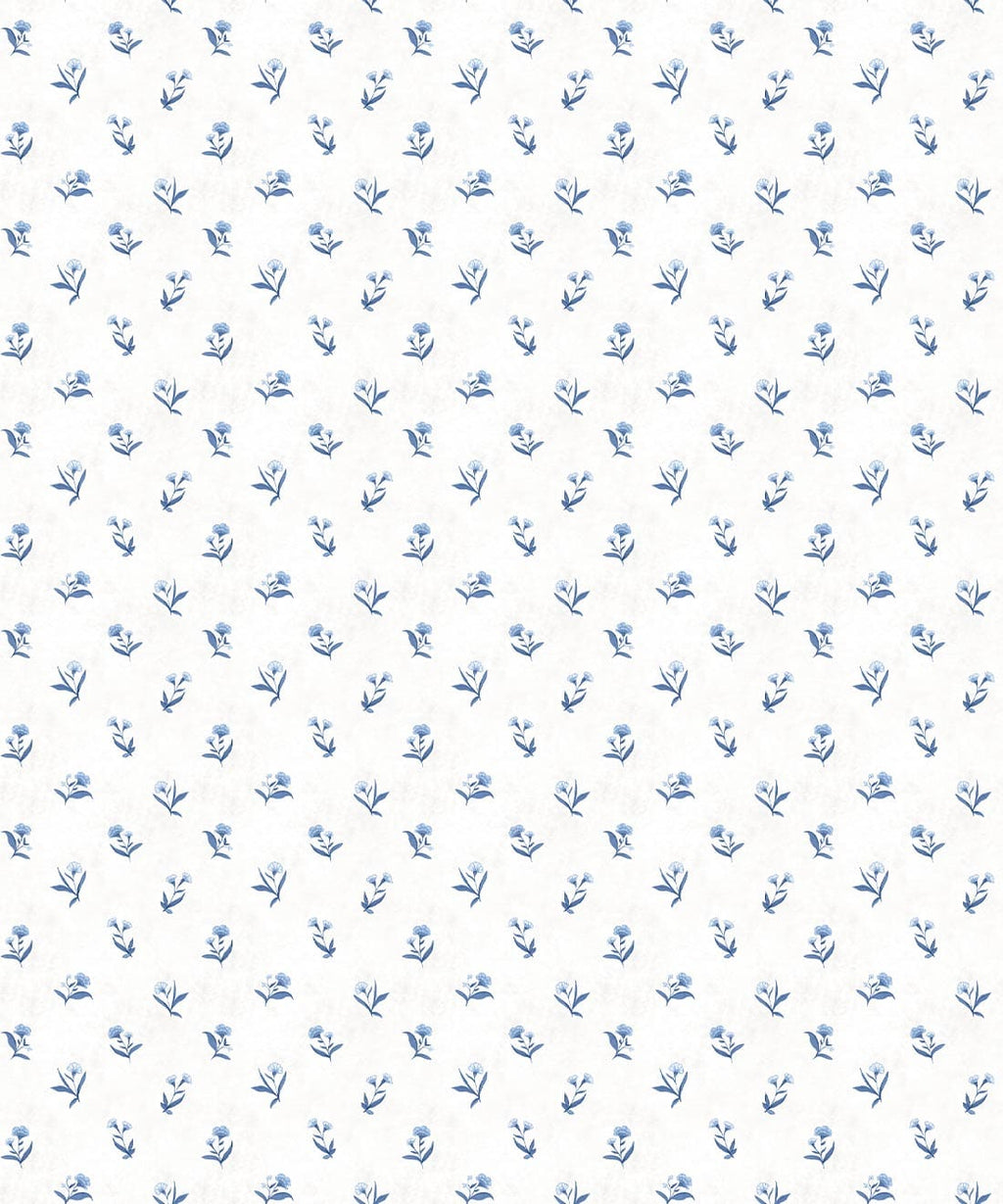 Posey Wallpaper, Sapphire