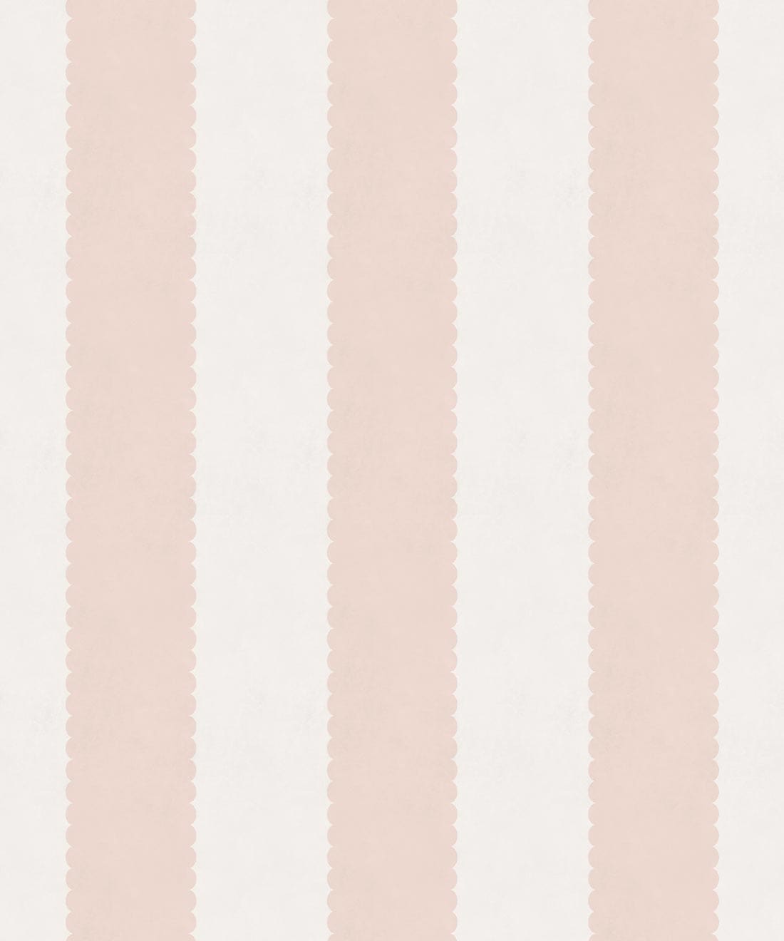 Scallop Stripe Wallpaper, Antique Rose
