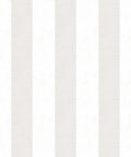 Scallop Stripe Wallpaper, Ivory