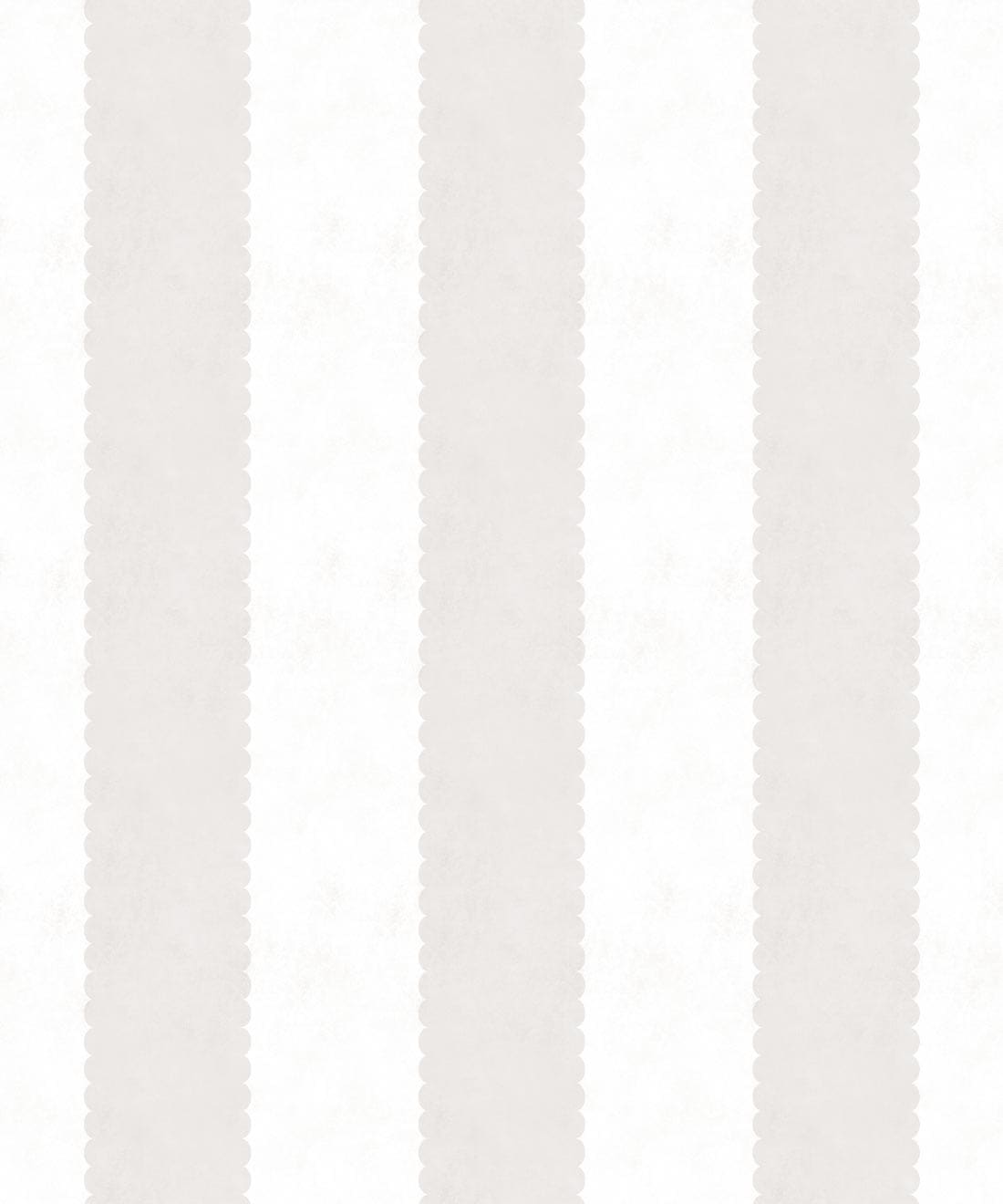 Scallop Stripe Wallpaper, Ivory