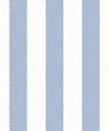 Scallop Stripe Wallpaper, Sapphire