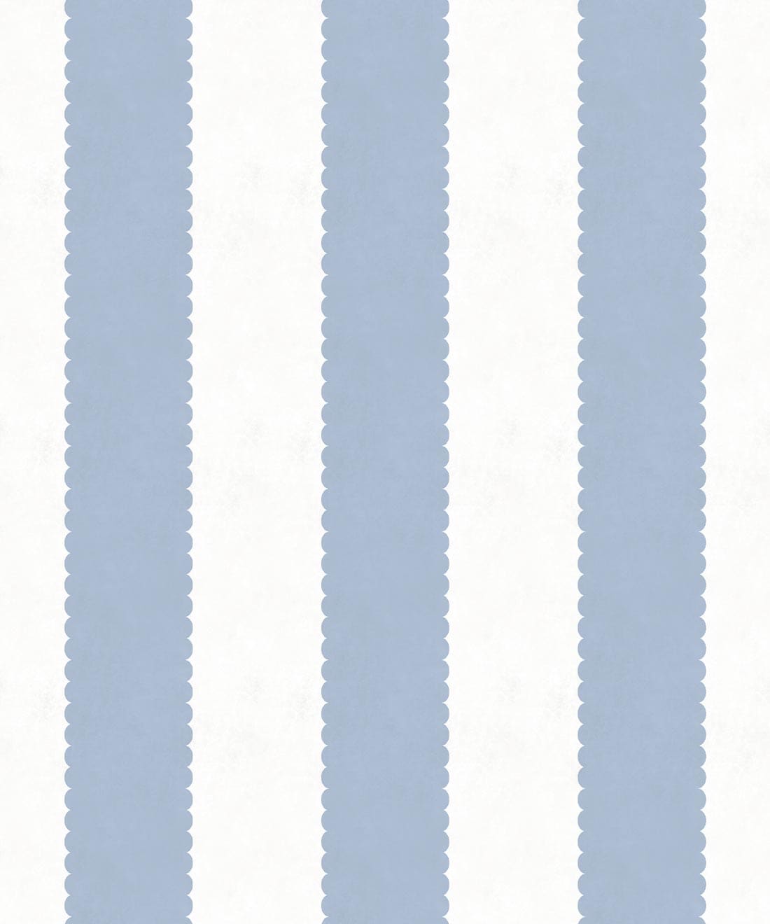 Scallop Stripe Wallpaper, Sapphire