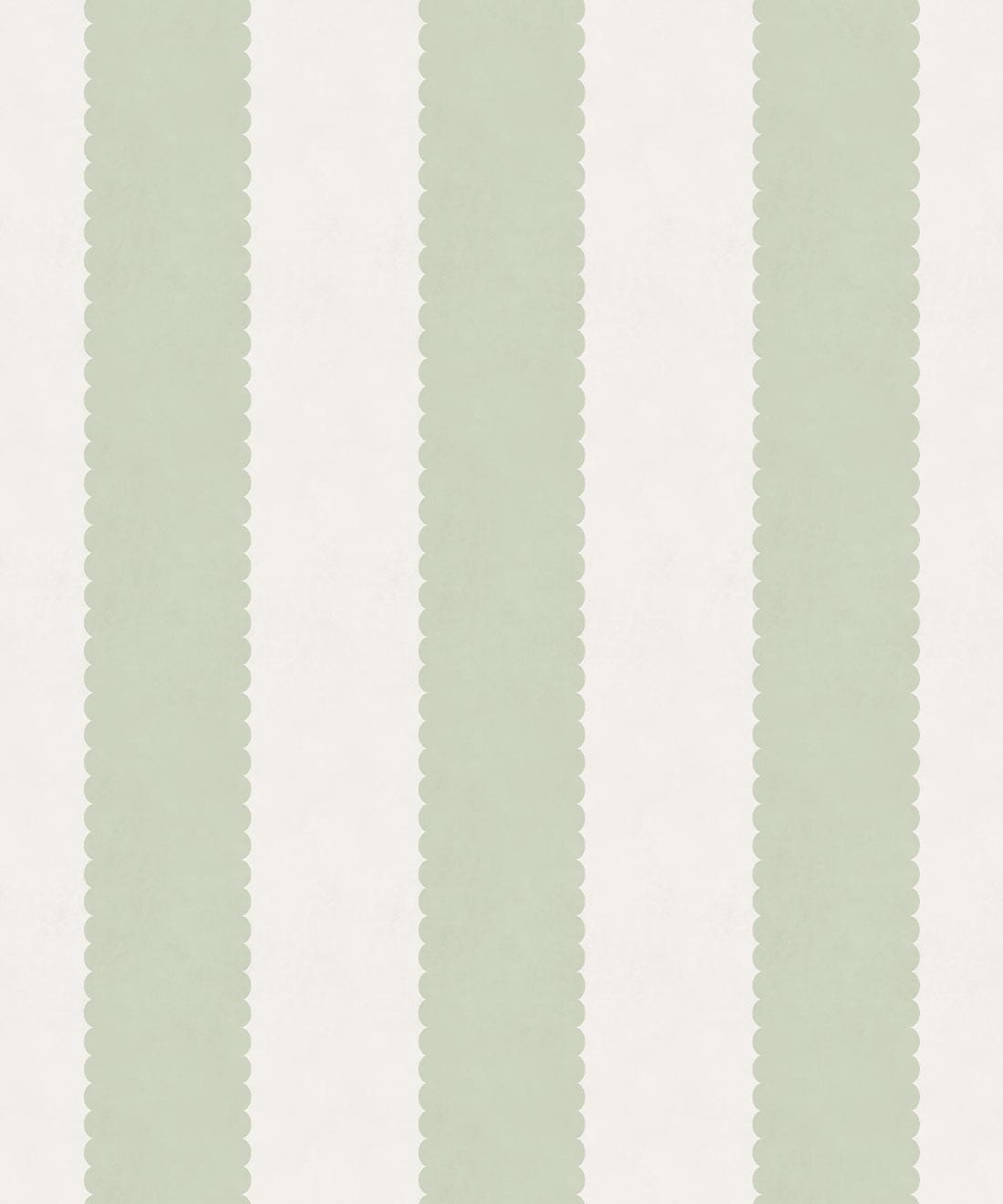 Scallop Stripe Wallpaper, Willow