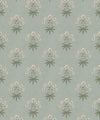 Geranium Wallpaper, Duck Egg