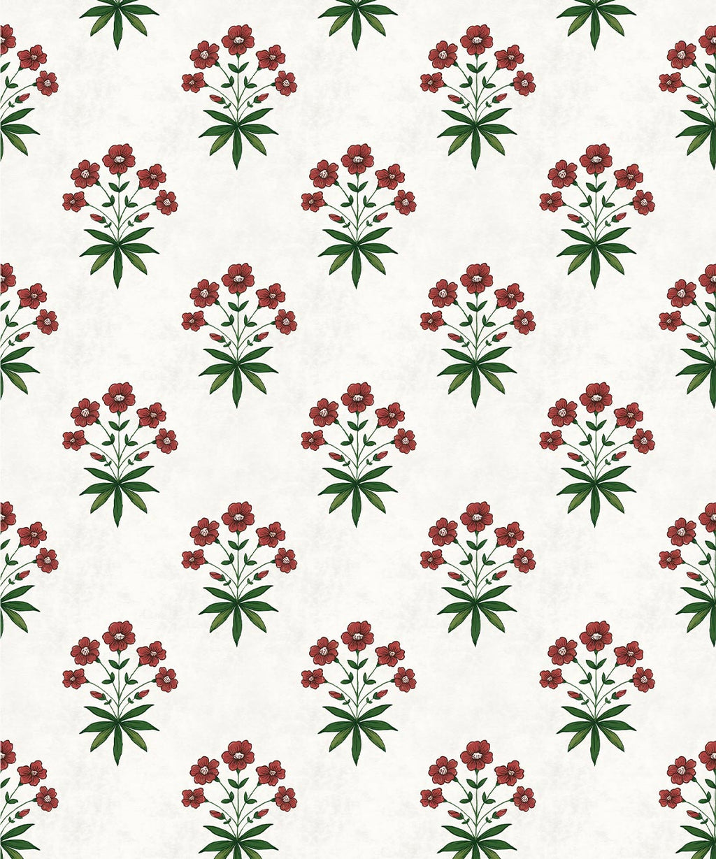 Geranium Wallpaper, Ruby