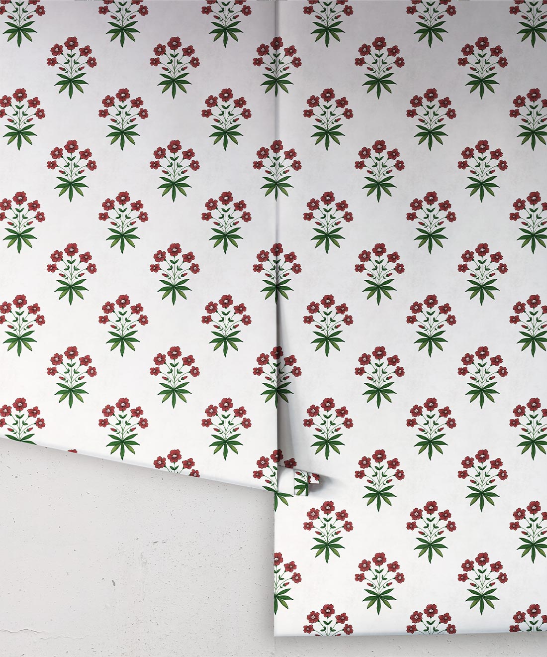 Geranium Wallpaper, Ruby