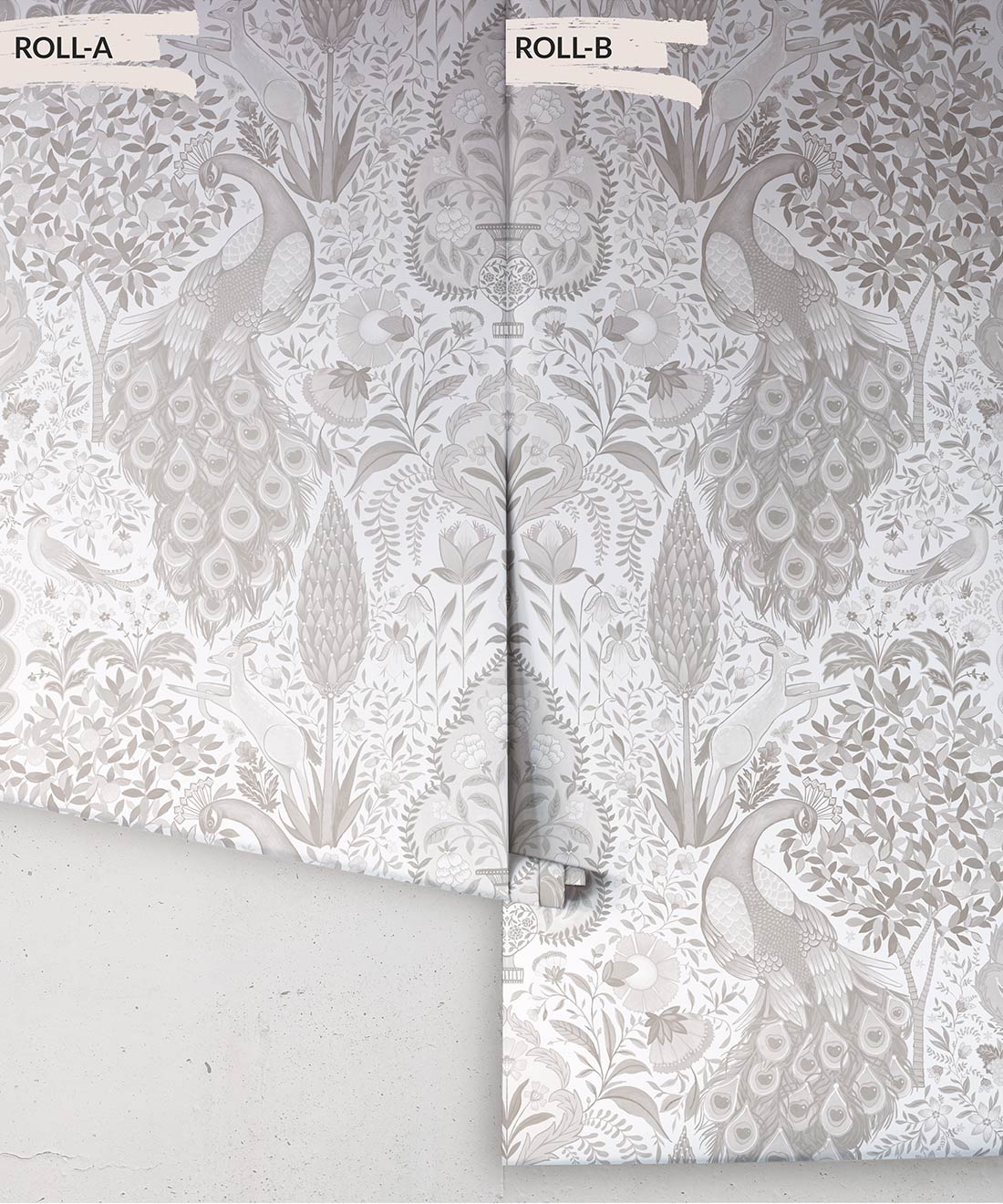 Peacock Garden Wallpaper – Trade Exclusive, Ivory