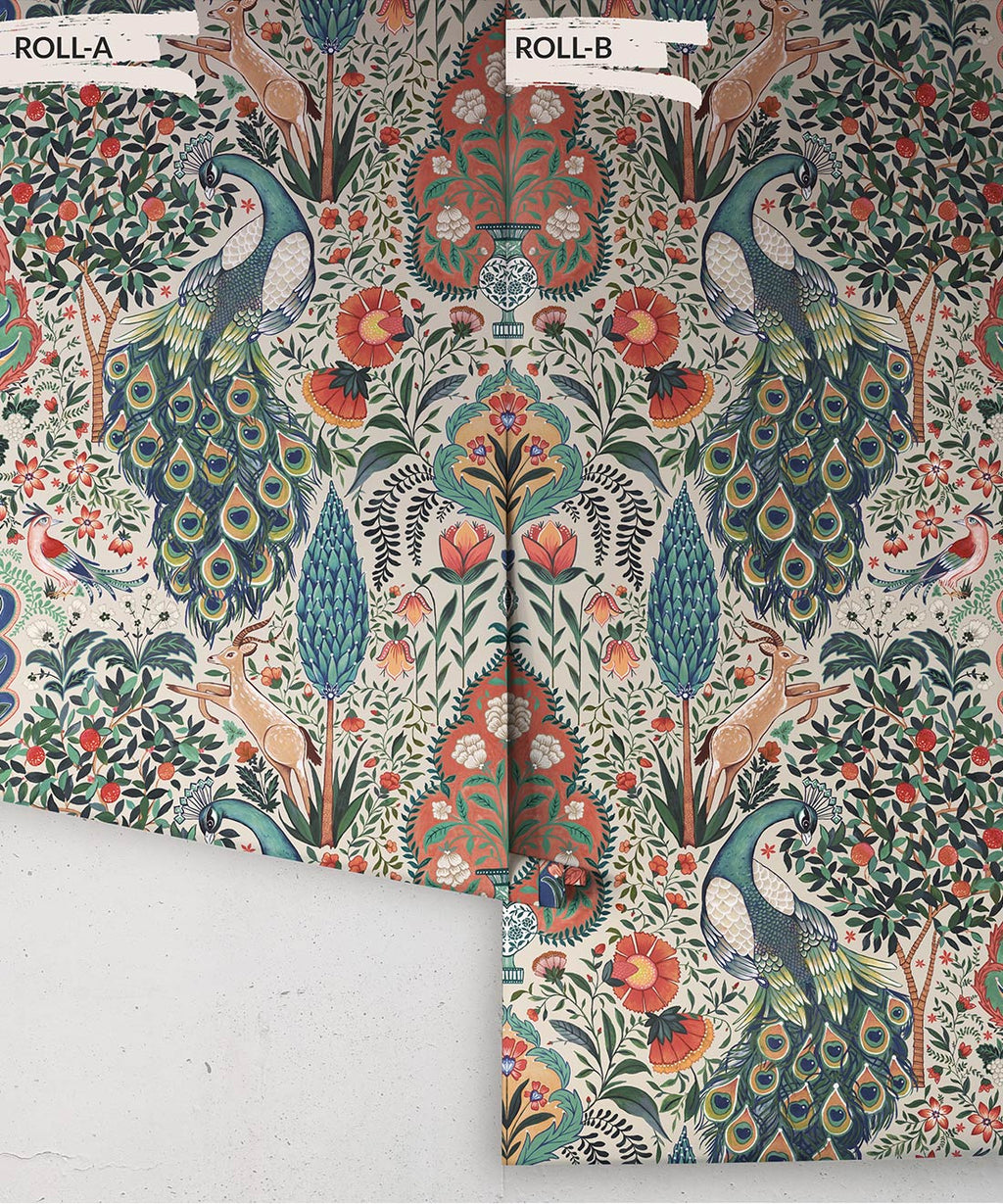 Peacock Garden Wallpaper – Trade Exclusive, Kesar