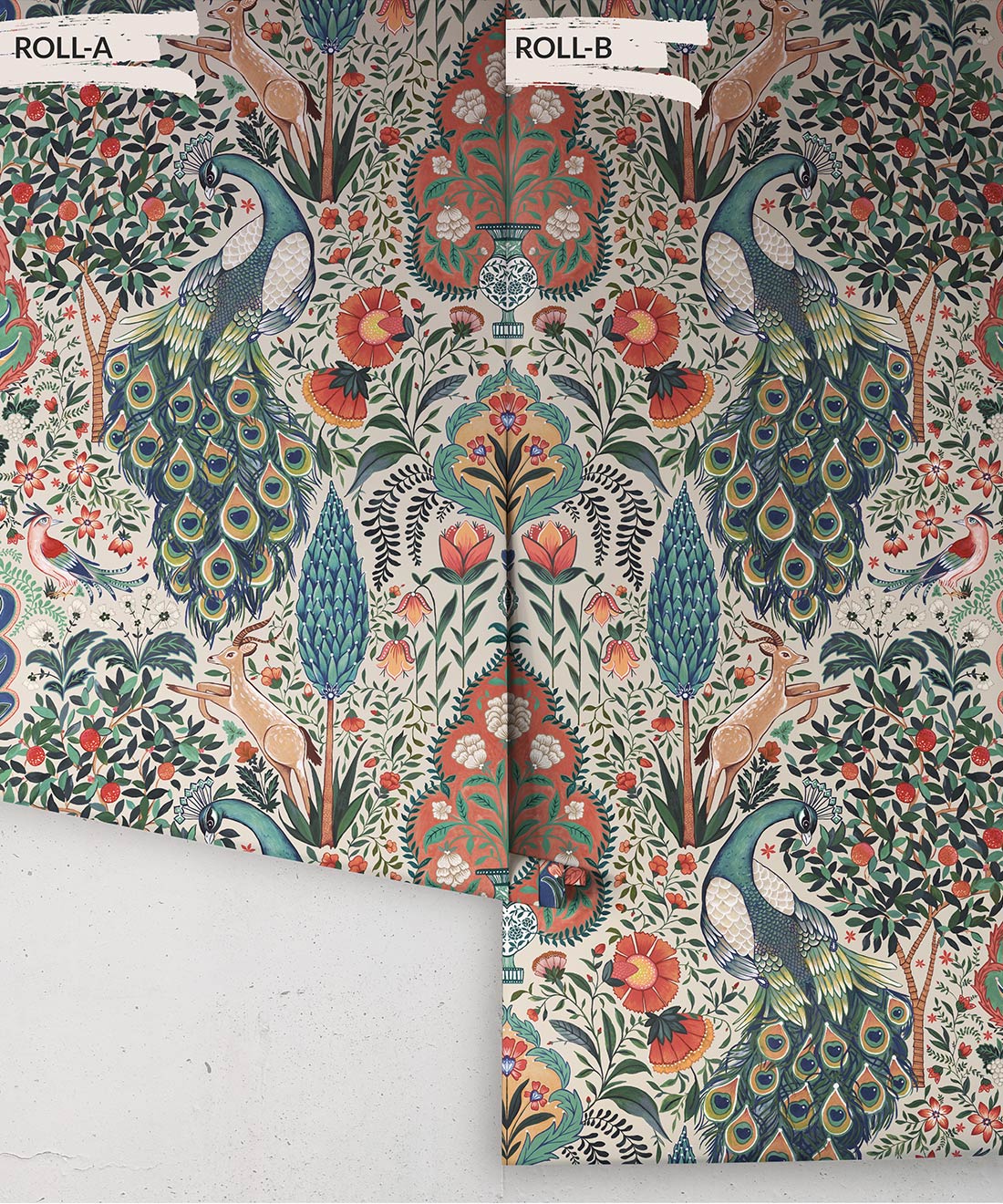 Peacock Garden Wallpaper – Trade Exclusive, Kesar