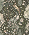 Peacock Garden Wallpaper – Trade Exclusive, Olive